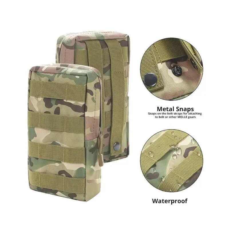 Outdoor Molle Waist Bag 600D Camouflage Tactical Fanny Pack