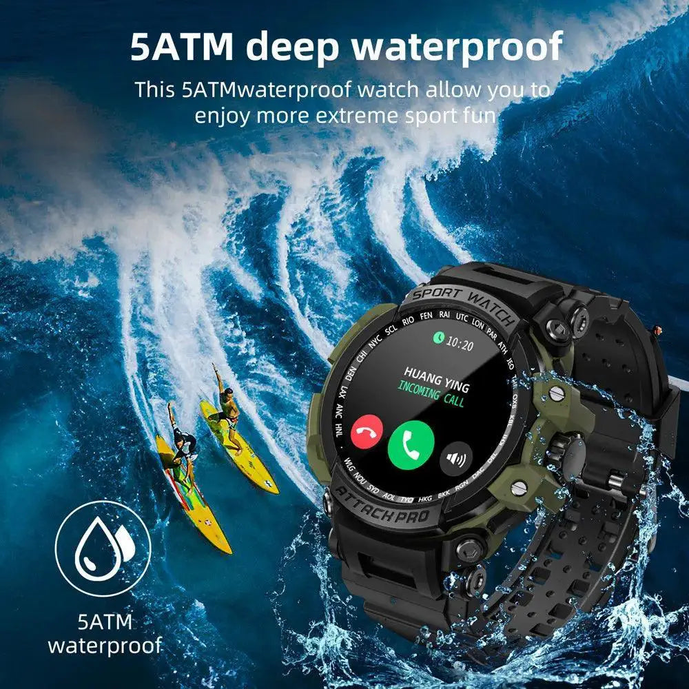 Lokmat Attack Pro Fitness Smartwatch 2023 For Active Living