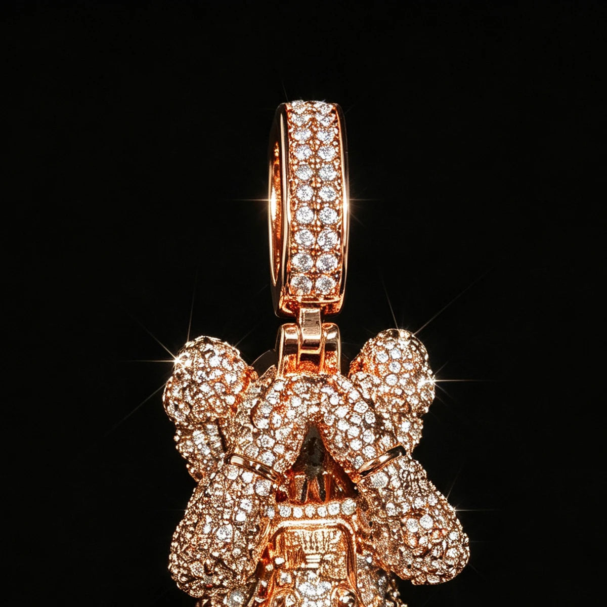 D Iced Out Cartoon Character