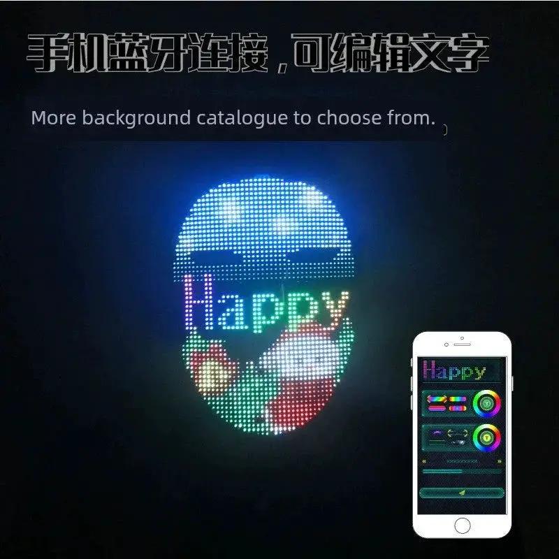 Programmable LED Mask for Festival Goers — product view 16