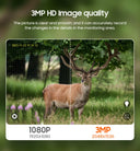 SHIWOJIA 3MP 4G Solar Cameras Wireless 360° View PTZ Camera