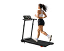 Space Saving Treadmill With Adjustable Armrest And LED Display