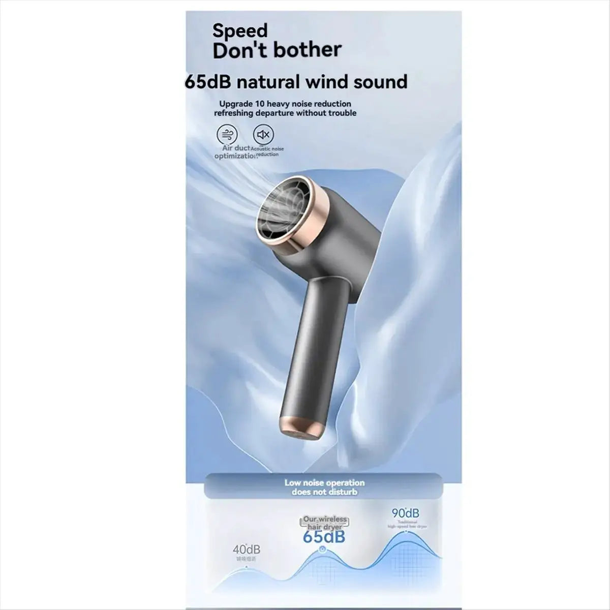 Lightweight Cordless Hair Dryer — product image 5