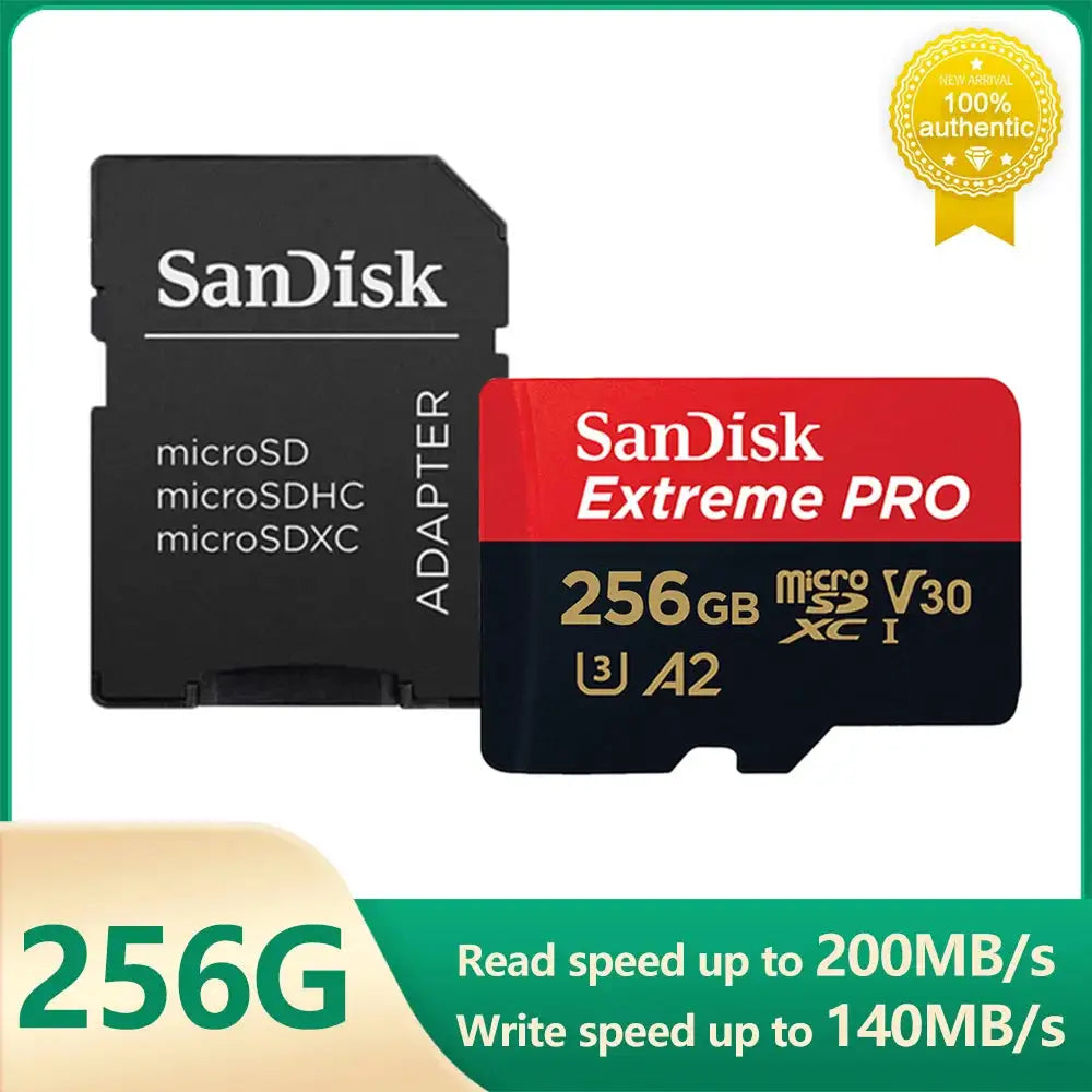 SanDisk MicroSD Card - Ultra Fast Storage - 200MBs 64GB product image
