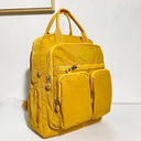 Stylish Waterproof Nylon Backpack for Women with USB Port