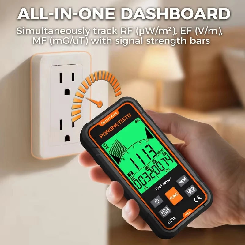 In Electromagnetic Radiation Tester Handheld