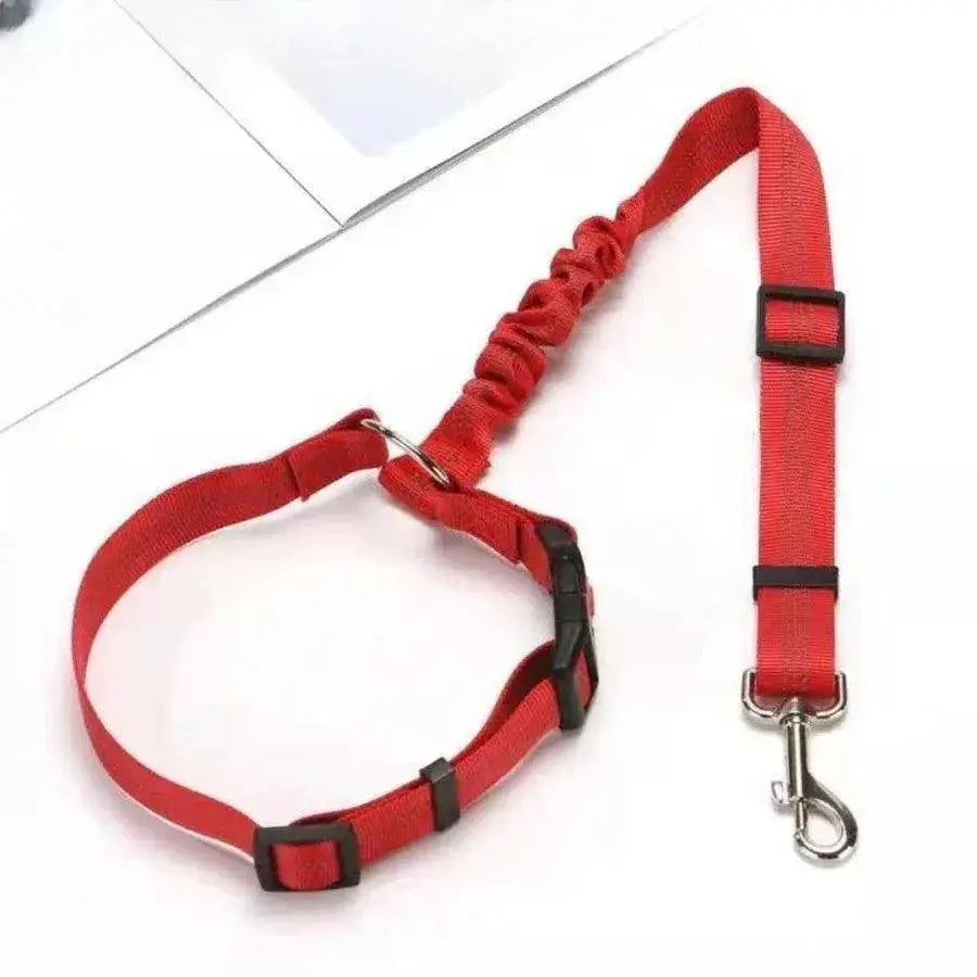 Car Safety Leash Reflective Elastic Dog Seat Belt Rope