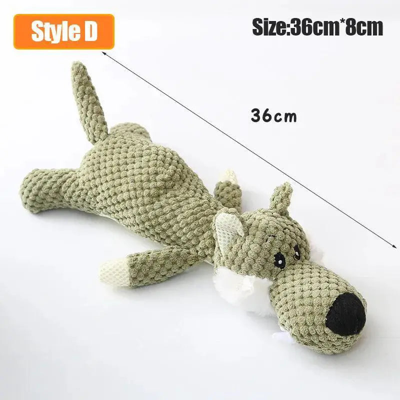 Donkey Plush Toy for Dogs with Squeaker — product view 20