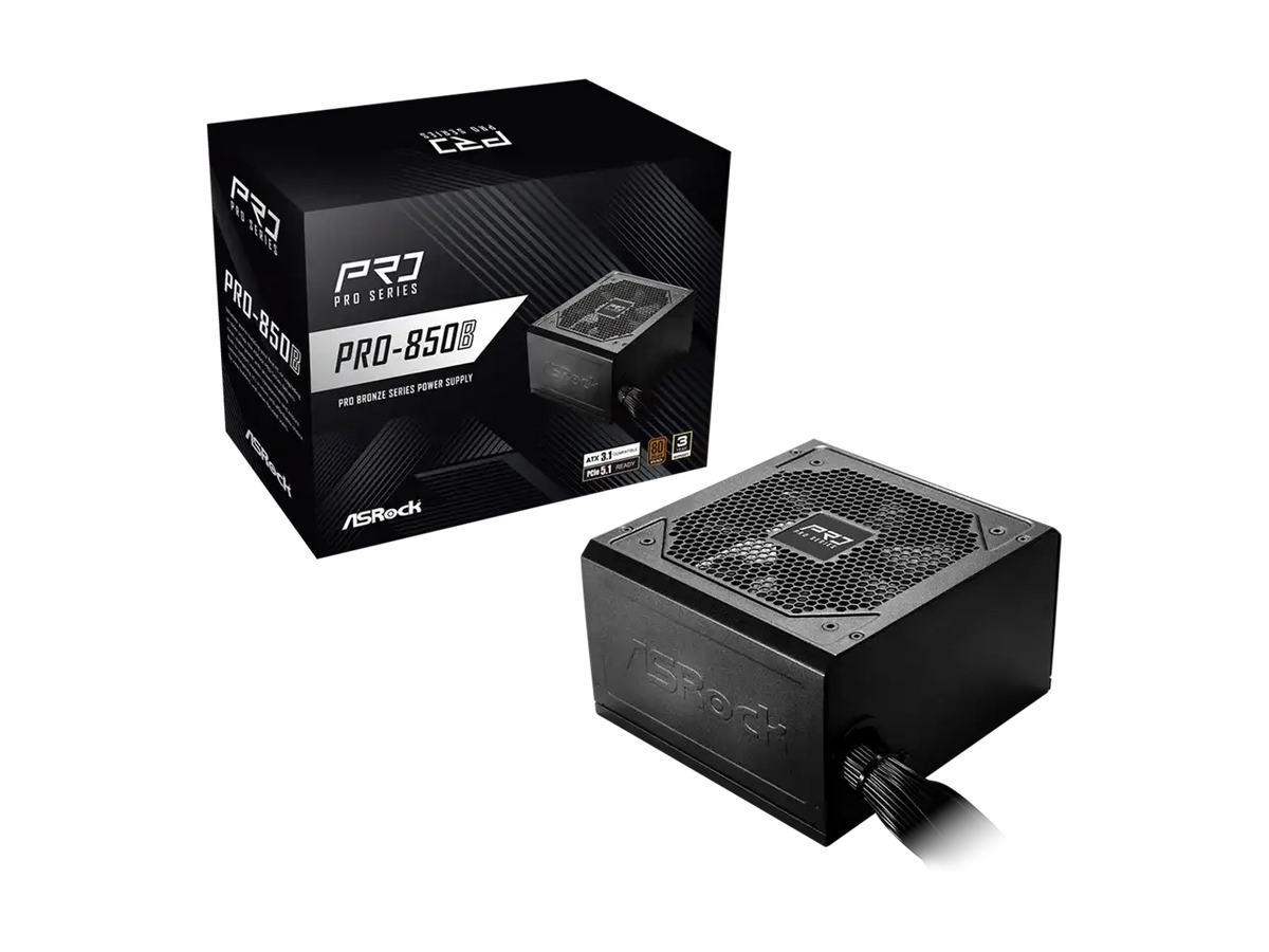 ASRock PRO Series PRO-850B 850 W Power Supply