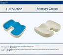 Back Support Gel Seat Pad for Office