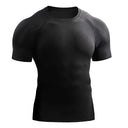 Compression T Shirt Men Summer Sportswear Gym Tee