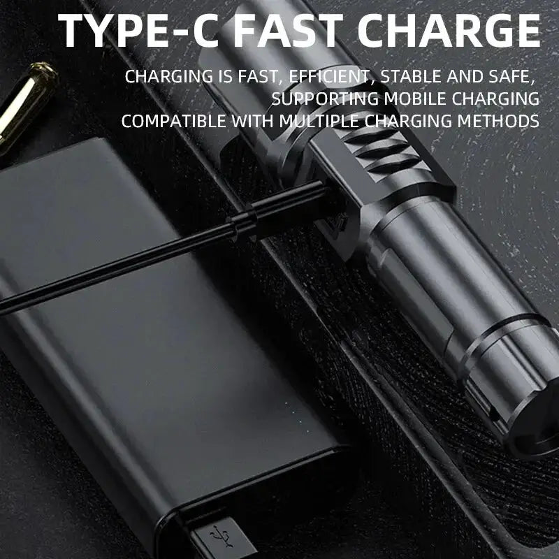 Flashlight Rechargeable USB Hand Light Portable - OurLum.com