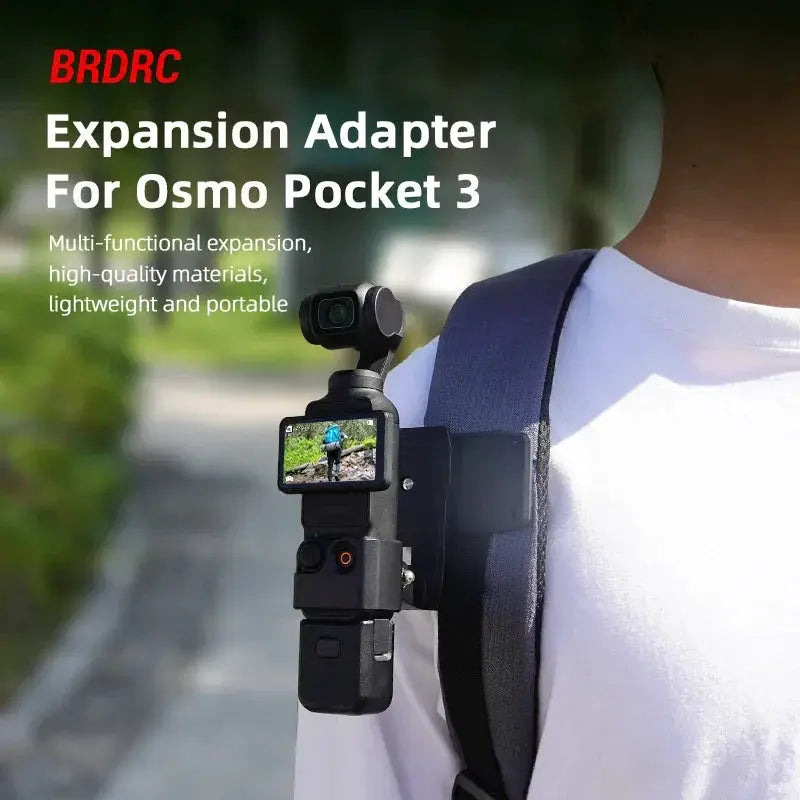 Versatile ABS Tripod Mount Adapter for DJI Osmo Pocket 3
