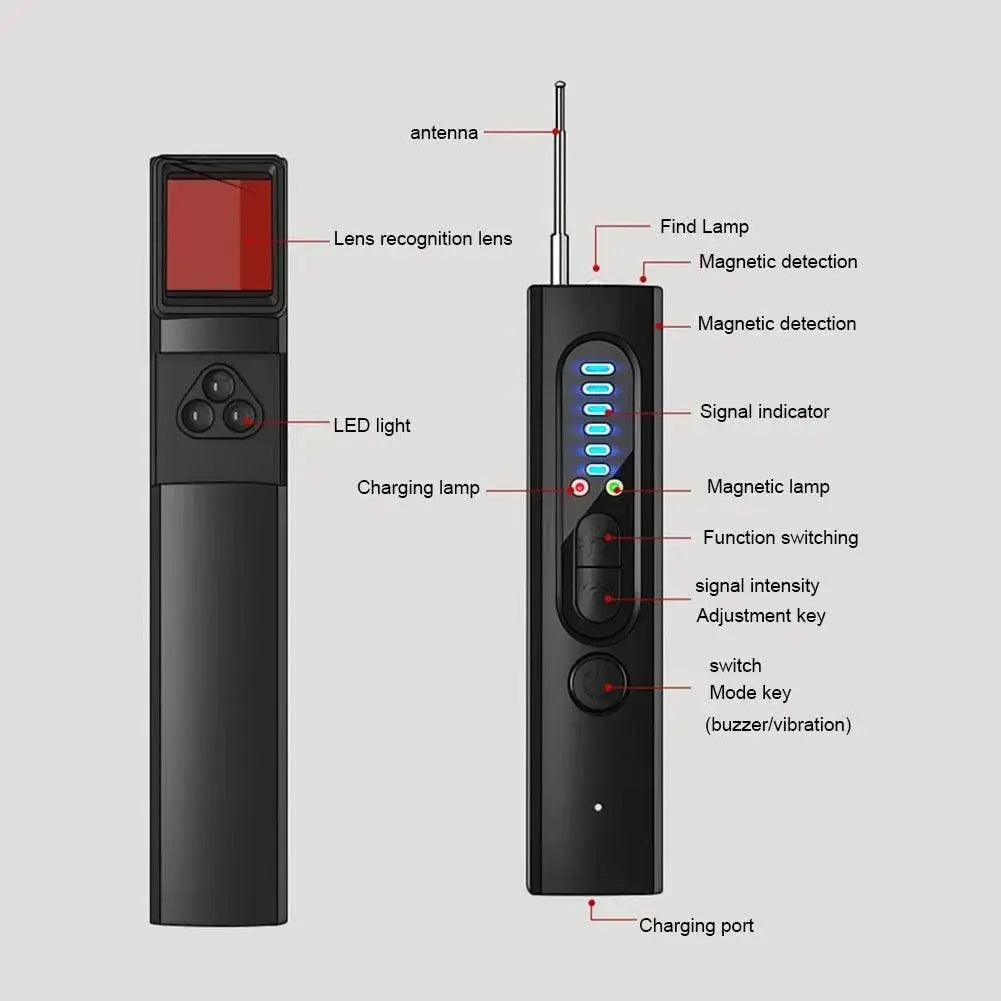Hidden Camera Detector Anti Spy GPS Tracker Security Gadget