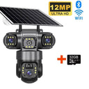 12MP Solar Outdoor Camera for Homes