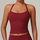 Nude Yoga Sports Bra Women - Breathable Back Design
