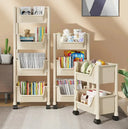 Space Saving Trolley Bookshelf For Home