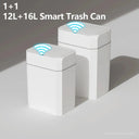 Smart Trash Can for Tight Bathrooms