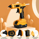Cordless Electric Hot Glue Gun for Fast Heating Tool 100W