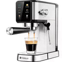 Espresso Machine With Dual Boiler, LCD Touch Control & Milk Frother