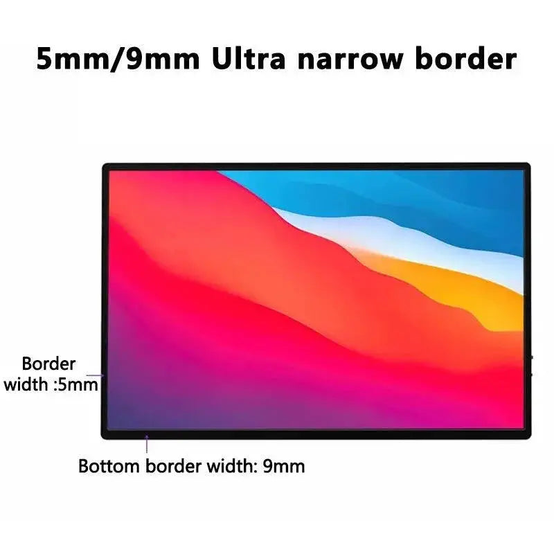 Bimawen Portable Gaming Monitor 144Hz Immersive Visuals