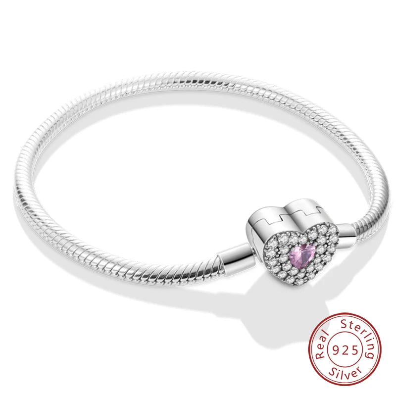 Sterling Silver Heart Shaped Series