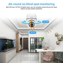 Indoor Smart WiFi Security Camera: 3MP HD Pet Monitor