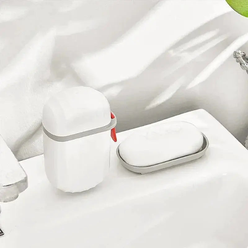 Portable Soap Dish Holder With Sealing Lid For Travel
