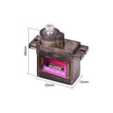 MG90S 9g Metal Gear RC Servo for Cars and Robots
