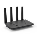 GL.iNet GL-AX1800 (Flint)  WiFi 6 Router Home Secure Router -Dual Band Gigabit Wireless Internet Router, 5 x 1G Ethernet Ports, Up to 120 Devices, OpenVpn&WireGuard