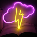 Enchanting Neon Butterfly Heart LED Wall Light Decor for Kids