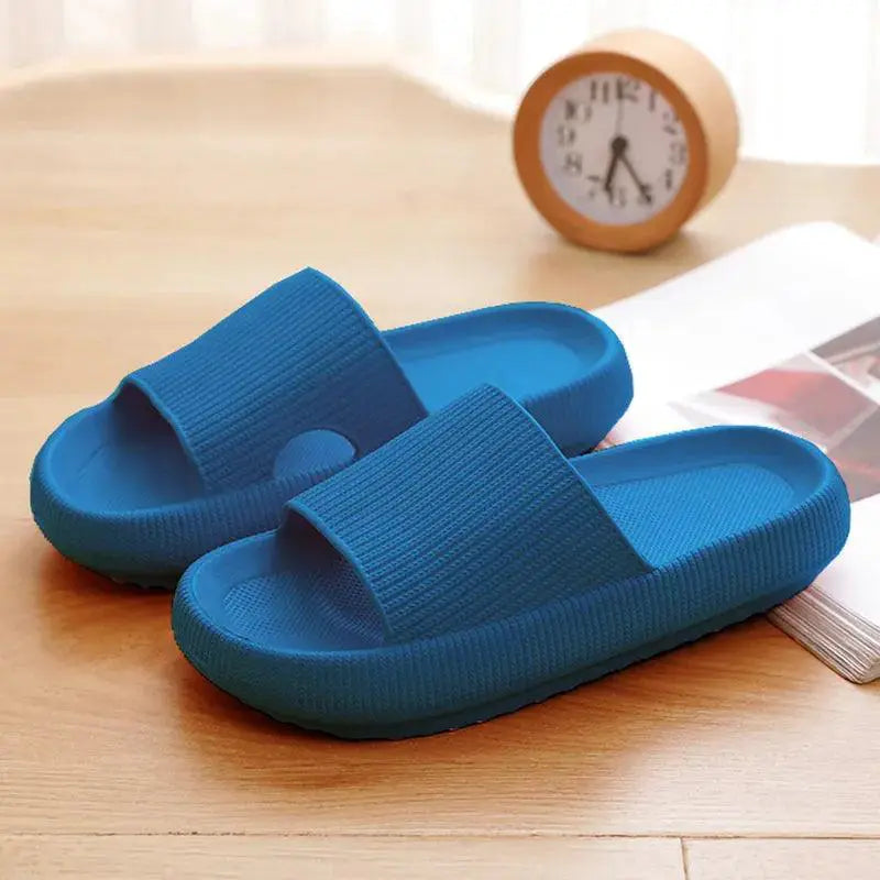 Rimocy Indoor Slides Platform Sandals For Women Comfort