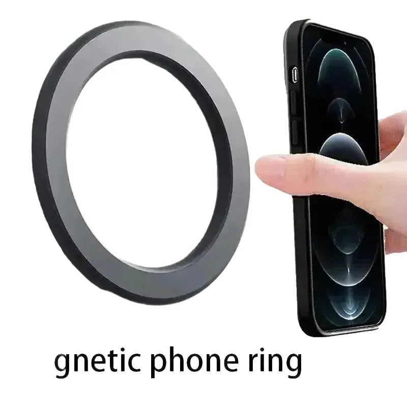 Hands-Free MagSafe Ring Holder Wall Mount — Purple-Black