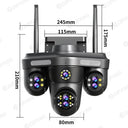 Smart Outdoor PTZ Cam for Home Security