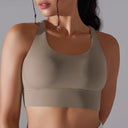 Women's High Stretch Yoga Bra Tank Top for Gym Use