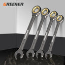 GREENER Adjustable Torque Ratchet Spanner for Repairs Tool