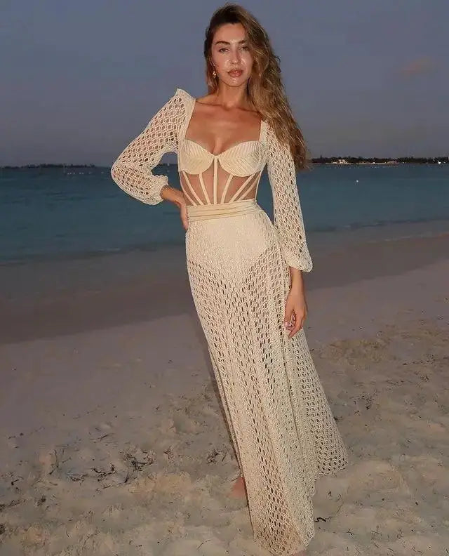 Elegant 3D Petal Bandeau Bikini Top For Summer Swimwear