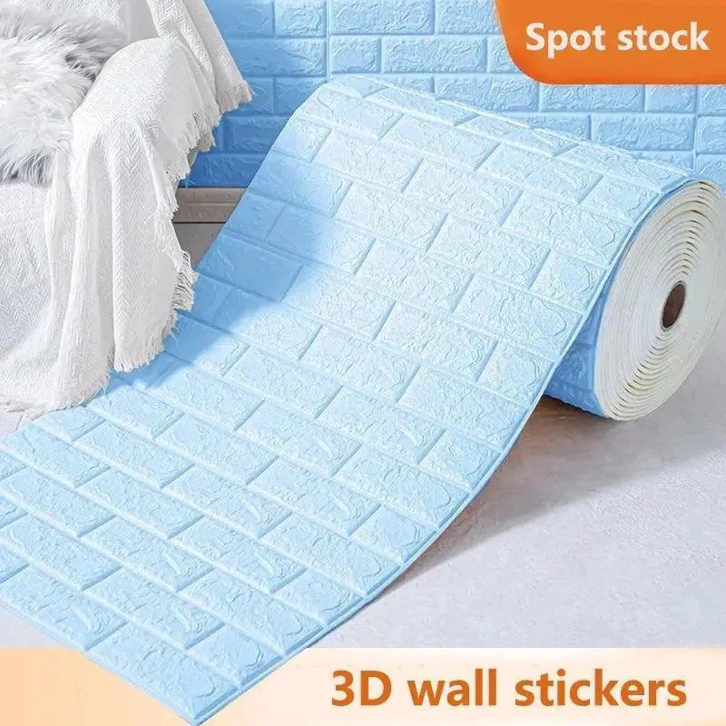 3D Brick Pattern Self Adhesive Waterproof Wall Sticker