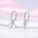 Silver Plated Cubic Zircon Geometric