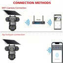12MP Solar Outdoor Camera for Homes