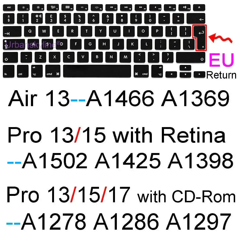 Keyboard Cover for MacBook Air Dustproof — product view 17