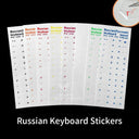 Russian Keyboard Stickers Improve Typing Waterproof Dustproof