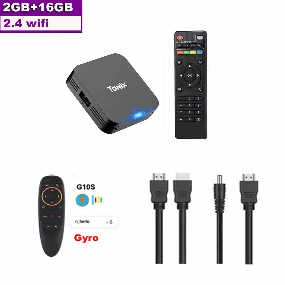 TANIX TX1 Android 10 Allwinner H313 4K HDR TV Stick