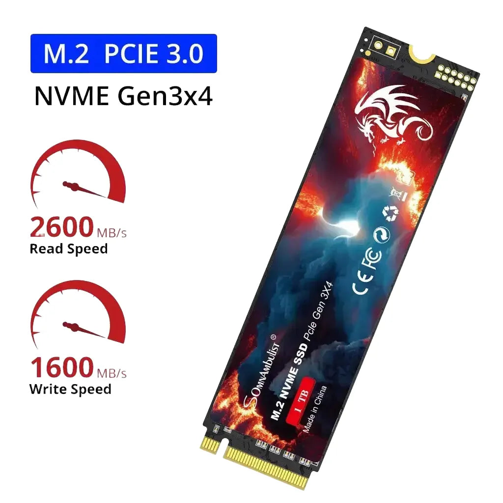 SomnAmbulist NVMe SSD - Fast Reliable Storage — product view 1