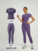 Yoga Set Women - High Waist Comfort For Fitness