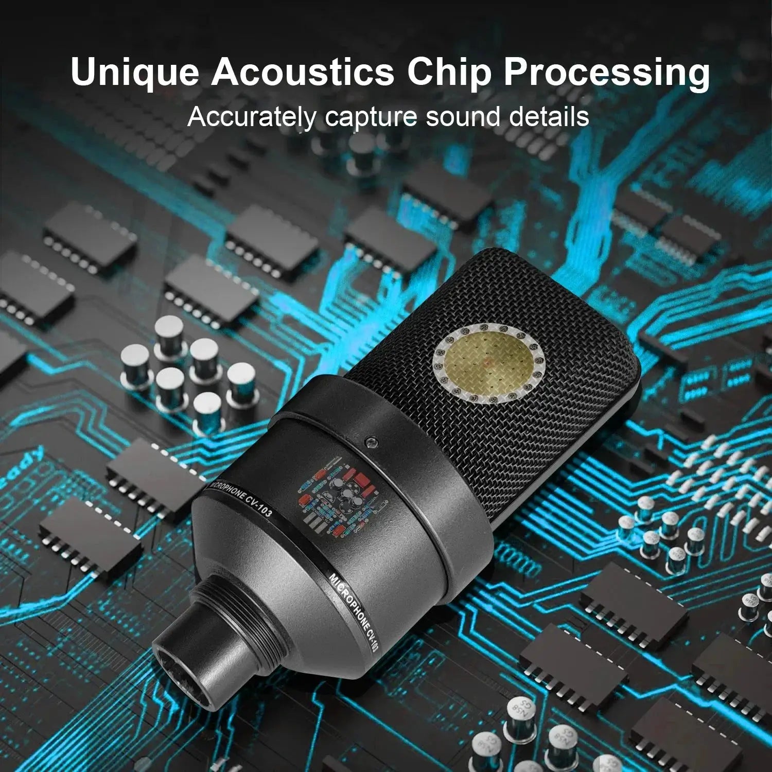 TLM-103 XLR Condenser Microphone for Recording and Streaming