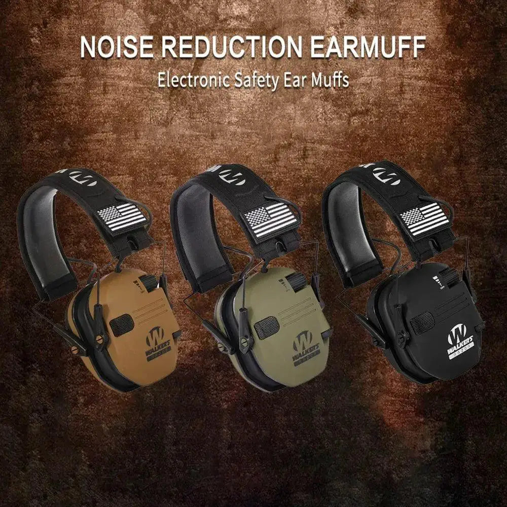 Tactical Electronic Shooting Earmuffs 23dB Noise Reduction