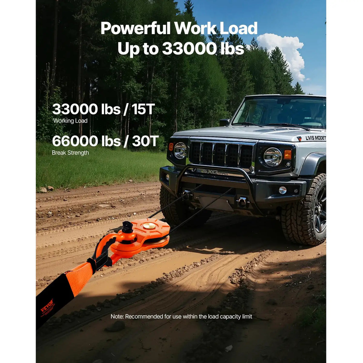 Heavy Ton Snatch Block For Towing — product view 2