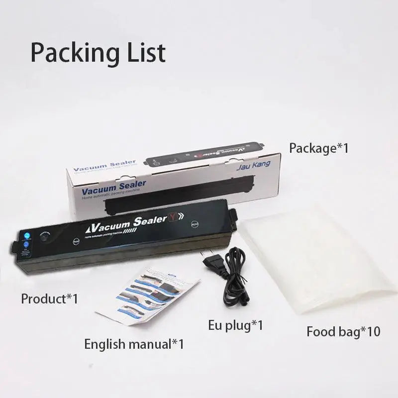 Food Vacuum Sealer Machine EU Plug Small Kitchen Saver