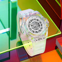 Onola Men Skeleton Mechanical Watch